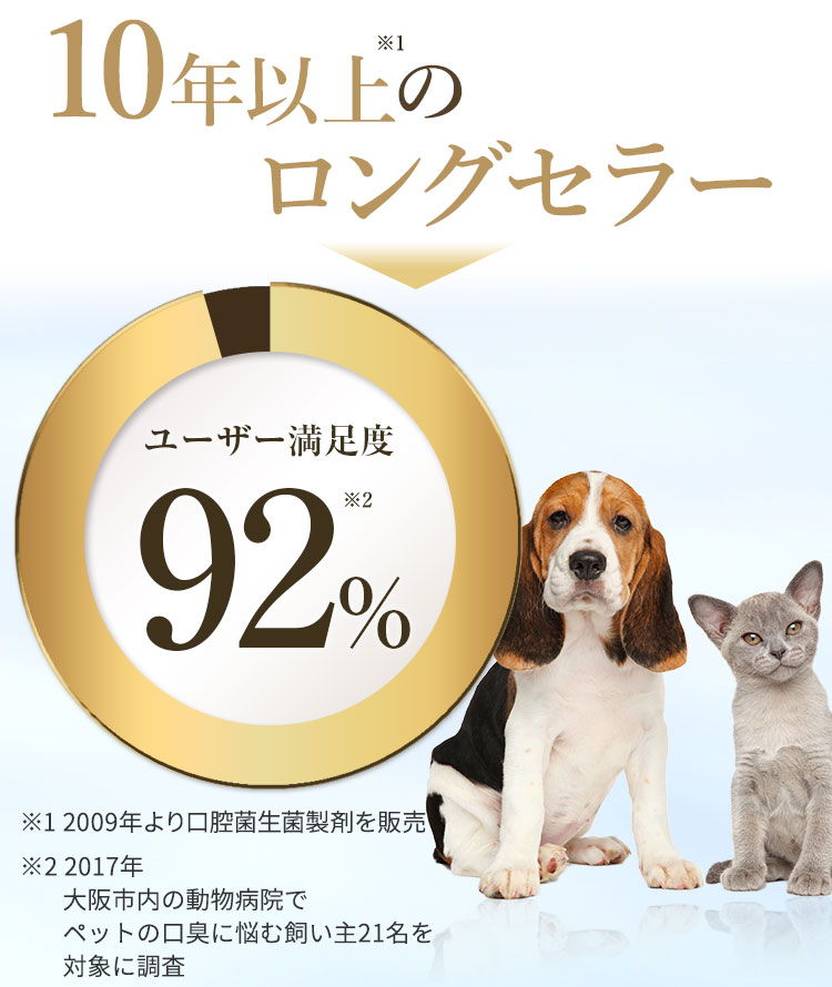 10年以上のロングセラー